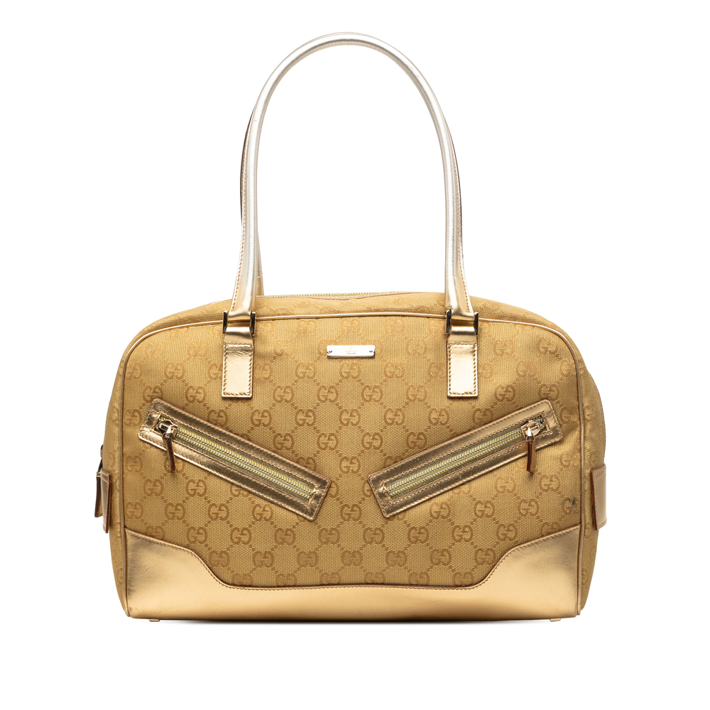 Pre-Loved Gucci GG Canvas Handbag